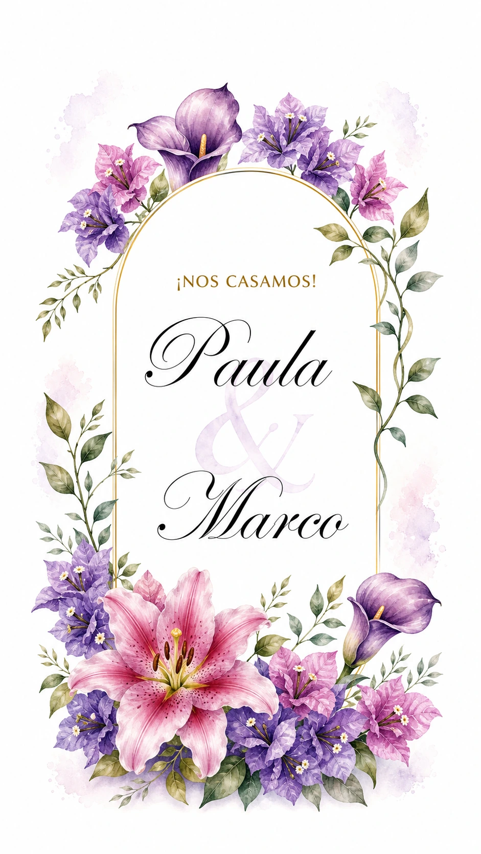 ¡Nos casamos! Paula y Marco